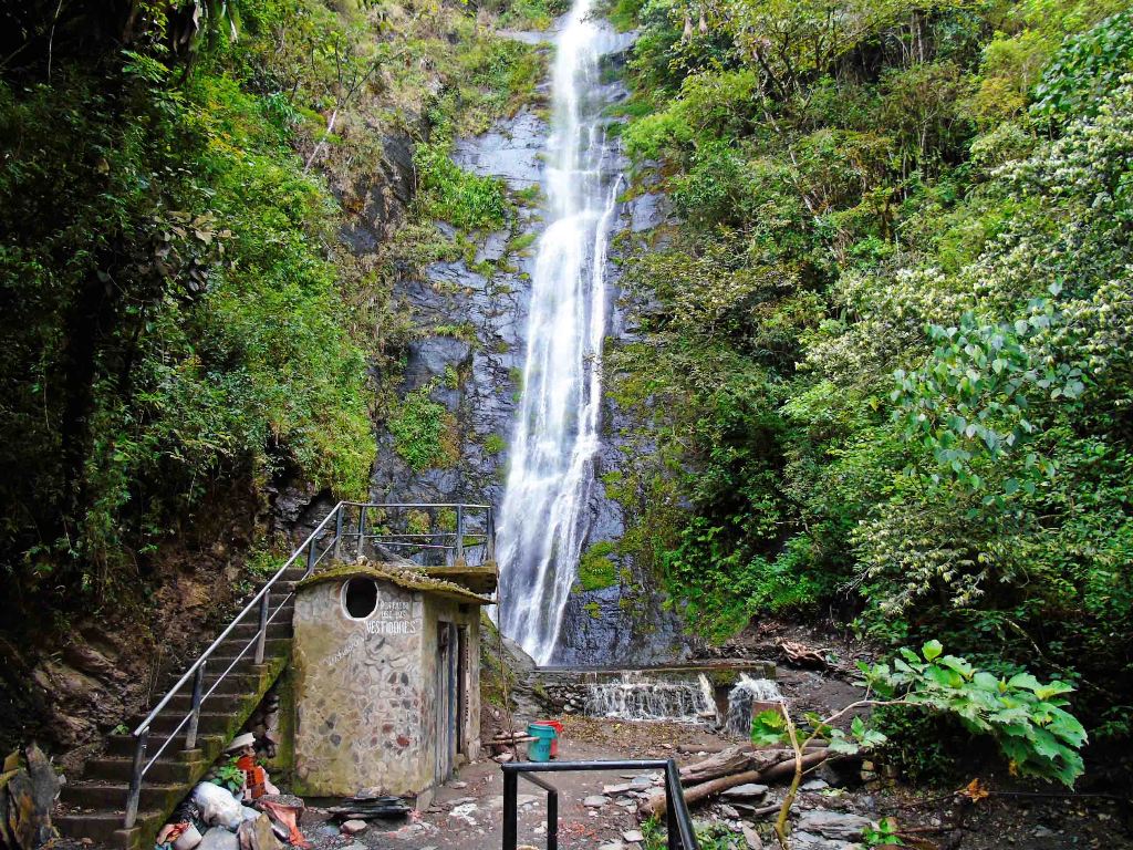 Cascadas en Coroico